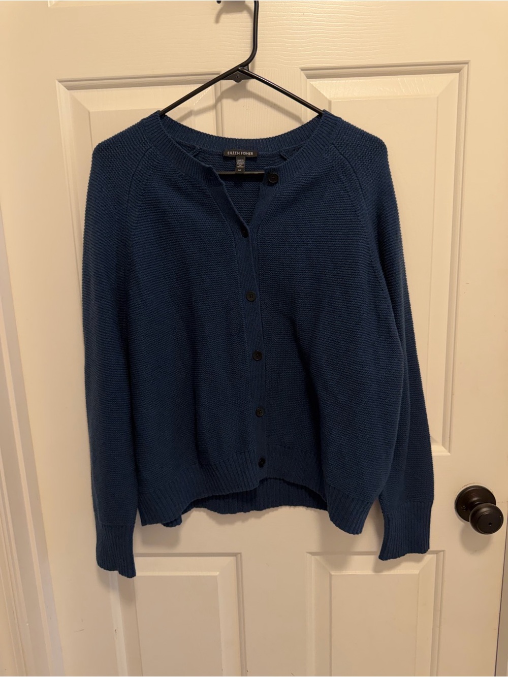Eileen Fisher Cardigan Sweater Cotton Cashmere Size Small